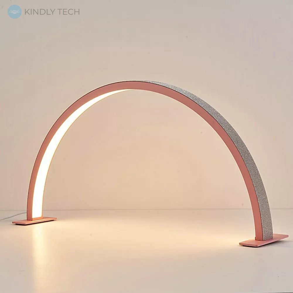Світлодіодний світильник для манікюру 54х28 см, F-623 — Pink