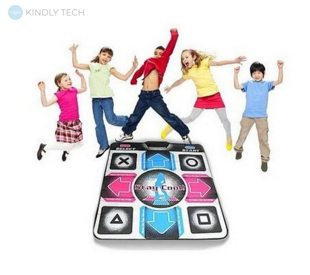 Дитячий танцювальний килимок, ігровий музичний USB килимок