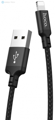 Зарядний кабель Lightning Hoco X14 USB 1м Times speed 2,0А