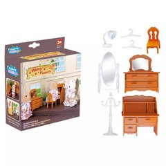 Игровой набор Happy Family с мини мебелью