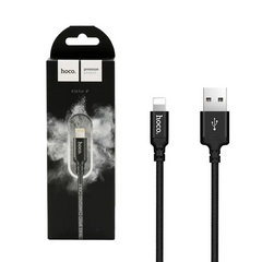 Зарядний кабель Lightning Hoco X14 USB 1м Times speed 2,0А