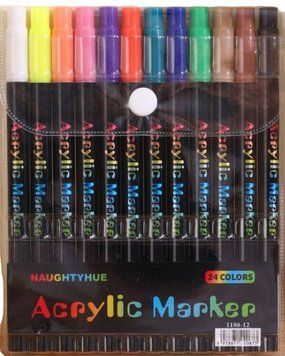 Акварельные маркеры Acrylic marker на 24 шт 1188-24
