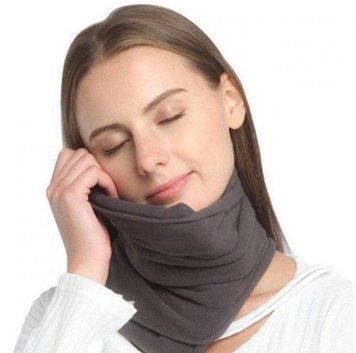 Подушка-шарф для подорожей Travel Neck Rest Pillow NJ-277 анатомічна підтримка шиї для сну в дорозі