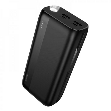 Стильний повербанк Borofone BJ86A 30000 mAh з підсвіткою