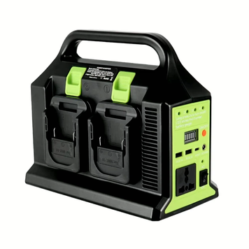 Компактний інвертор напруги UIN2 300W 12V&ndash;220V з підтримкою 4 акумуляторів LXT