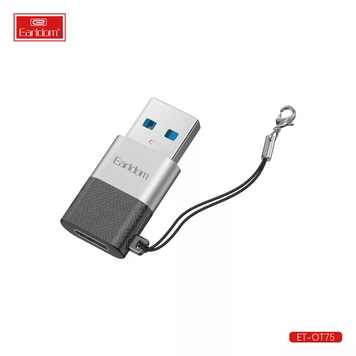 Переходник Adapter USB A To USB C &mdash; Earldom ET-OT75