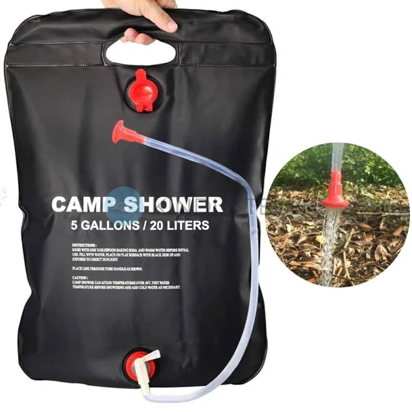 Переносной душ мобильный для дачи, туризма и кемпинга Clefers CampShower 20 л