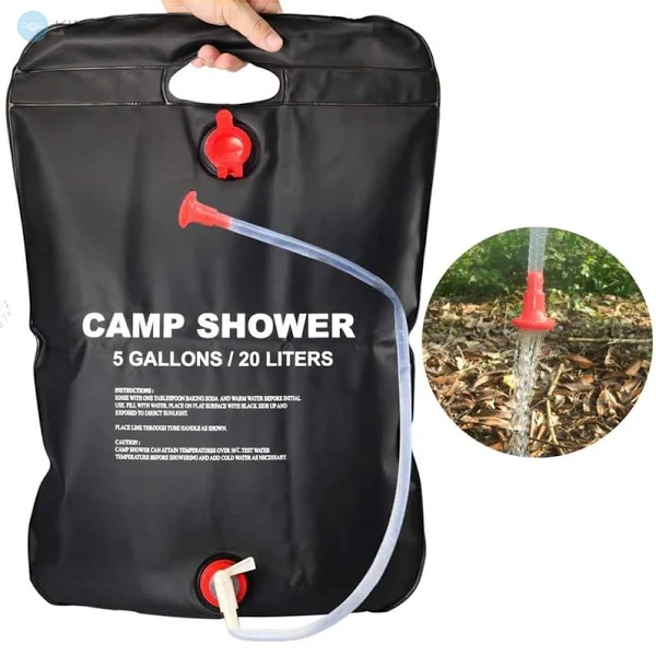 Переносний душ мобільний для дачі, туризму та кемпінгу Clefers CampShower 20 л