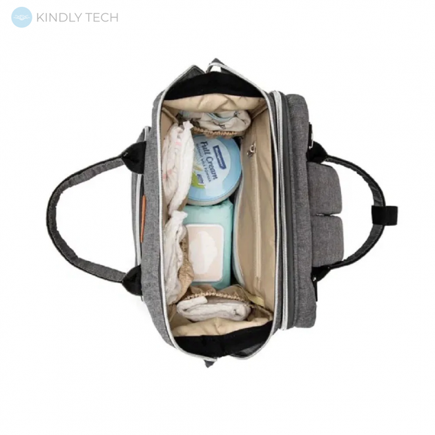 Многофункциональный рюкзак органайзер для мам Living Traveling Share, Gray