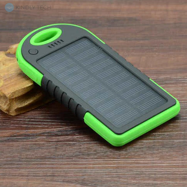 Повербанк Solar Charger 10000 mAh на сонячній батареї з LED ліхтариком Power Bank, В асортименті