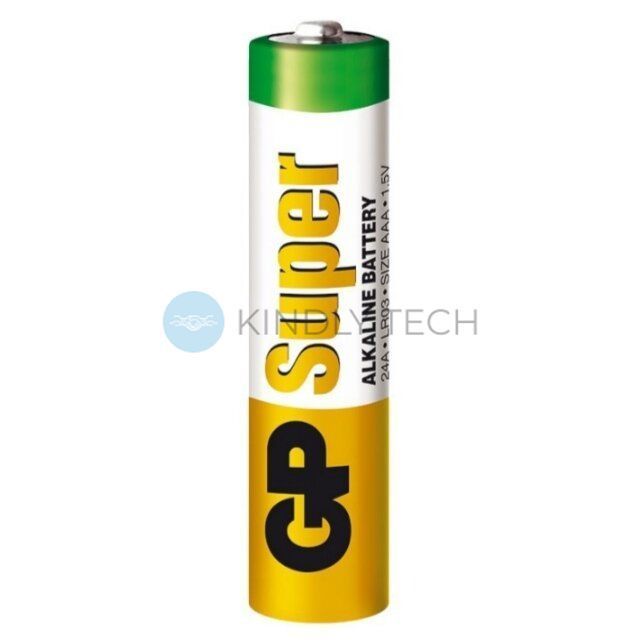 Батарейки мини-пальчиковые (4 шт.) GP 1,5A-S2 Super Alkaline LR3, AAА