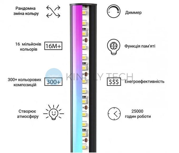 Угловая напольная лампа Corner Light Цвет - микс EL -2185