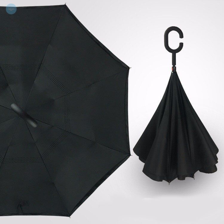 Зонт наоборот Up Brella Черный