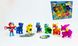 Игровой набор героев, Щенячий Патруль, со световыми эффектами, 7 фигурок, 1 значок