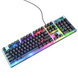 Ігрова провідна клавіатура з мишкою Gaming Combo HOCO GM18 з RGB підсвічуванням