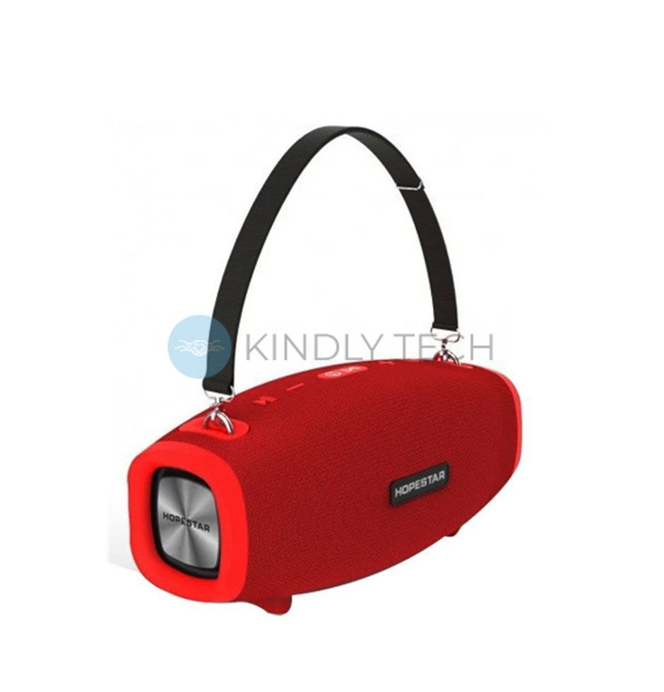 Портативна бездротова колонка Bluetooth Hopestar H41, Red