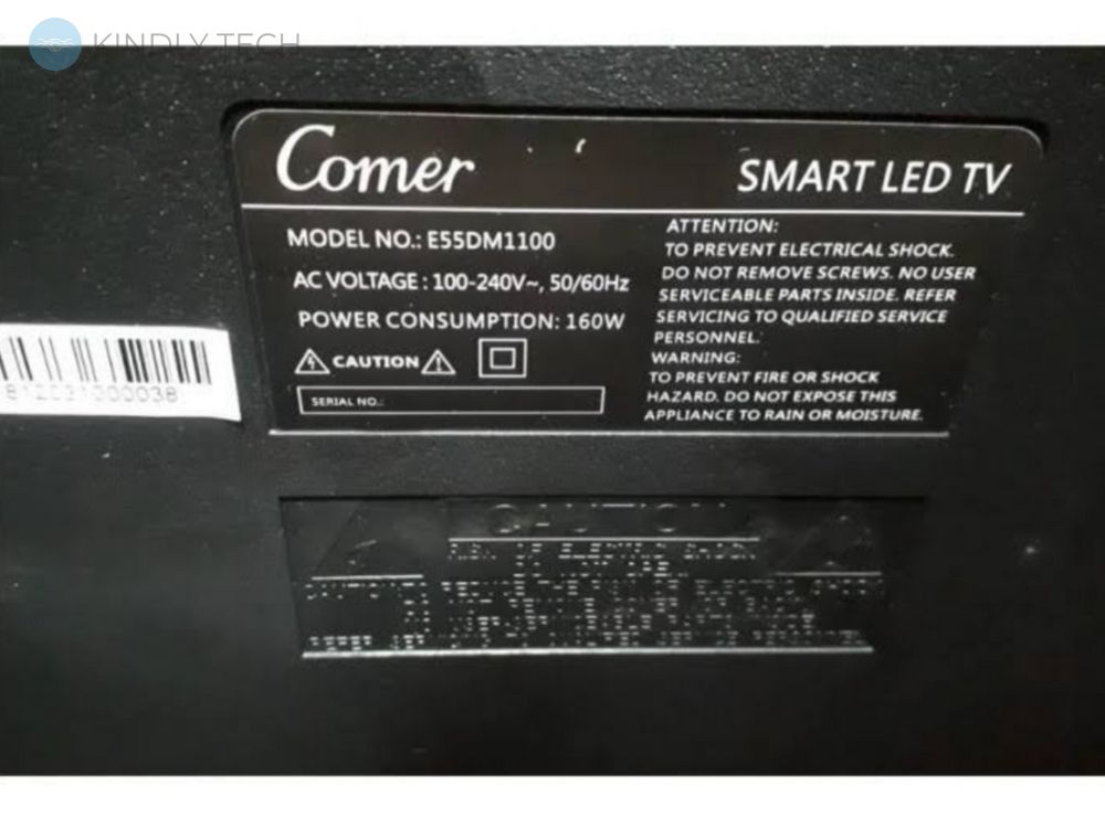 Телевизор COMER 55" Smart 4K UHD (E55DM1200)