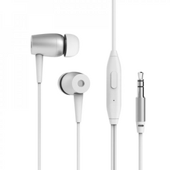 Дротові навушники з мікрофоном 3.5mm — Celebrat G1 — White