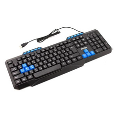 Клавіатура провідна JEDEL K518 мультимедійна ігрова від USB