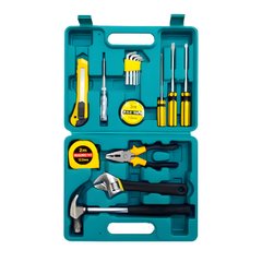 Универсальный набор инструментов для ремонта (16 предметов) в чемодане 16a