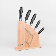 Набір ножів з дерев'яною підставкою Maestro MR-1425