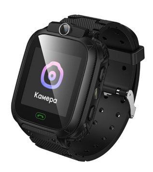 Детские смарт-часы HOCO Y105A с 2G, LBS и поддержкой SIM-карты, черные