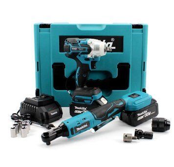 Набір 2в1 Makita 36V - Гайковерт DTW301 + Кутовий гайковерт WR120DZ