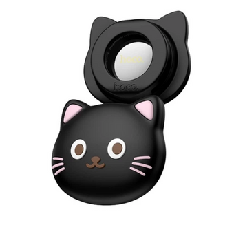 Практичный Bluetooth-трекер HOCO E91 Tiger, 4 шт., Apple Find My, до 12 месяцев, Черный