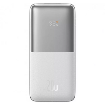 Портативна батарея Power Bank 10000 mAh | 20W | Digital Display &mdash; Baseus (PPBD04010) &mdash; PPBD040102 White