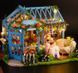 3D Румбокс Чайний будиночок &laquo;Рожевий сад&raquo; DIY DollHouse