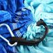 Підвісна гамак з москітною сіткою Hammock Net, двомісний гамак в чохлі, Blue