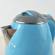 Электрический пластиковый чайник с металлической колбой Masterberg NAC-008 2 л., Голубой