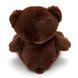 М'яка іграшка плюшевий Ведмедик коричневого кольору, довжиною 30 см.