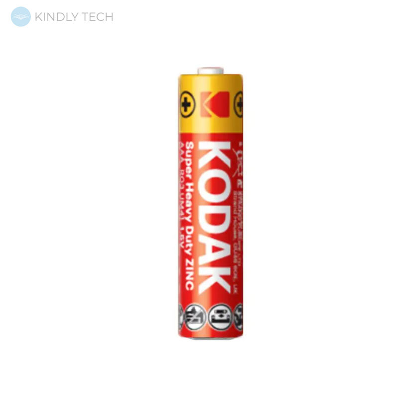 Батарейка пальчиковая (1 шт.) Kodak Heavy Duty R6P, AA