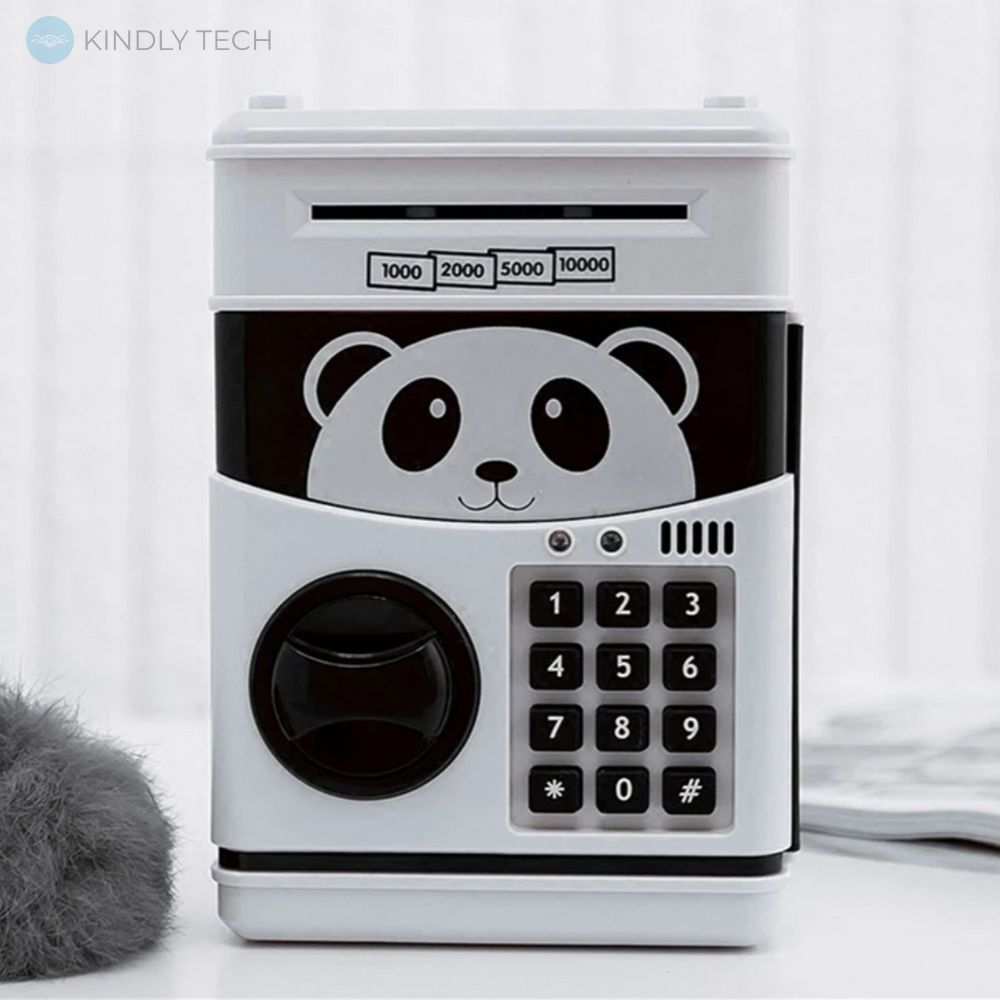 Електронна скарбничка, сейф "Панда" для дітей з кодовим замком