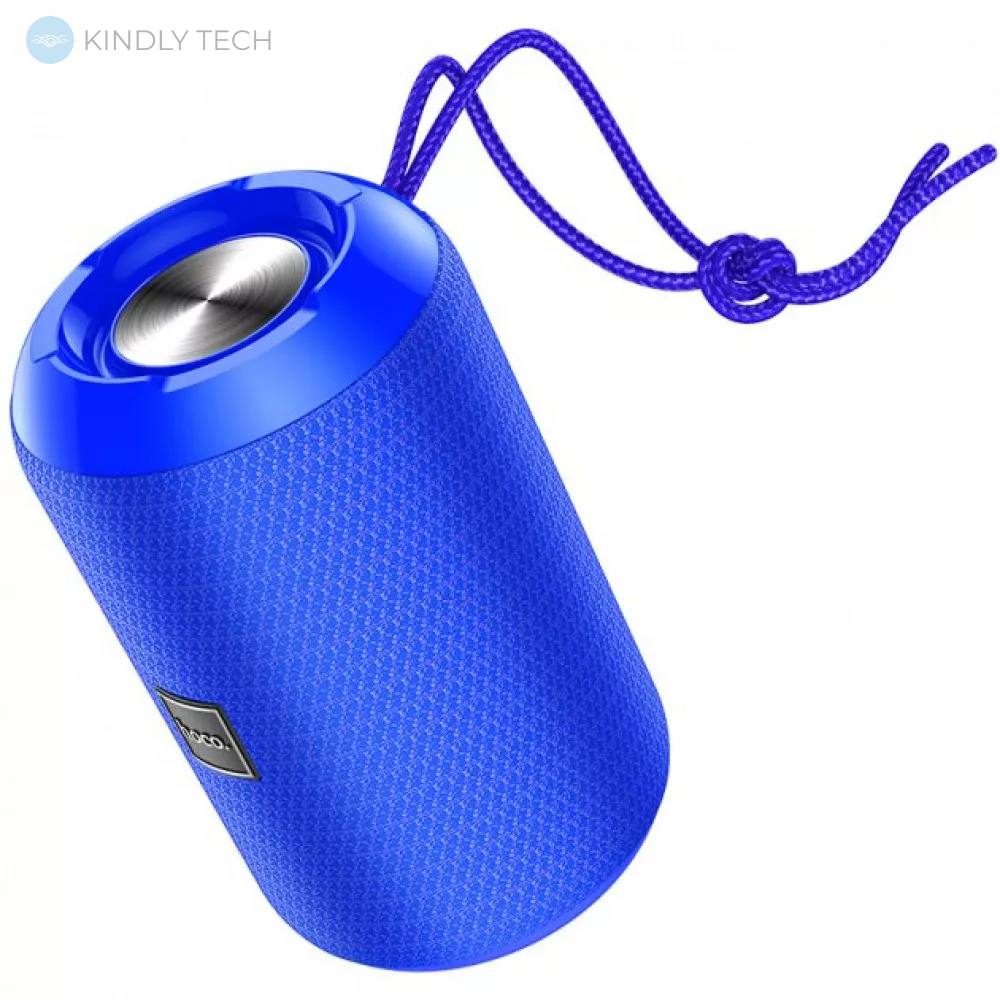 Портативная Bluetooth колонка Hoco HC1 Trendy sound sports — Blue