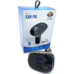 Автомобильный FM модулятор M21 с Bluetooth от прикуривателя