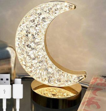 Настільна лампа з кристалами та діамантами Creatice Table Lamp 17