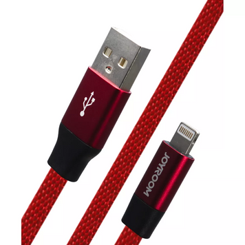 Кабель Lightning 2A (0.5m) &mdash; Joyroom S-M340 &mdash; Red