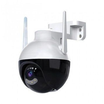 Уличная -камера 360 6 МП видеокамера поворотная CAMERA Ap ICSEE 6 mp + Блок питания