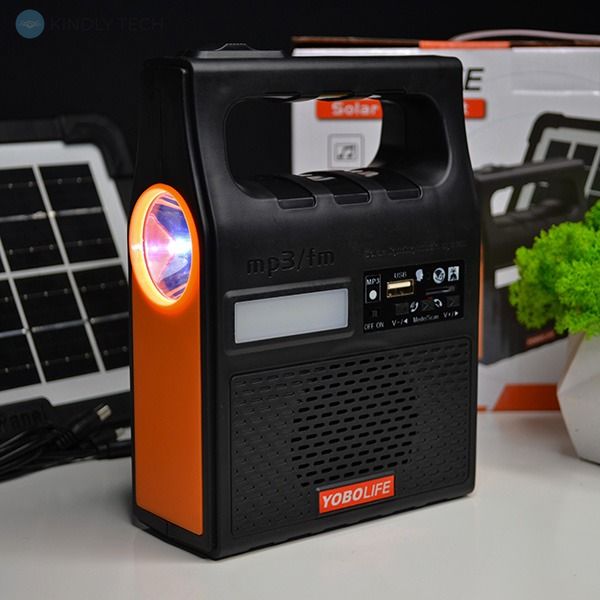 Система автономного освітлення YOBOLIFE Solar Digital Kit 20 годин 6V