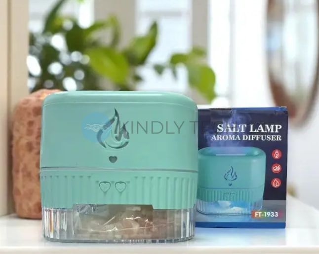 Зволожувач повітря з камінням Aroma Diffuser UV-3, Бірюзовий