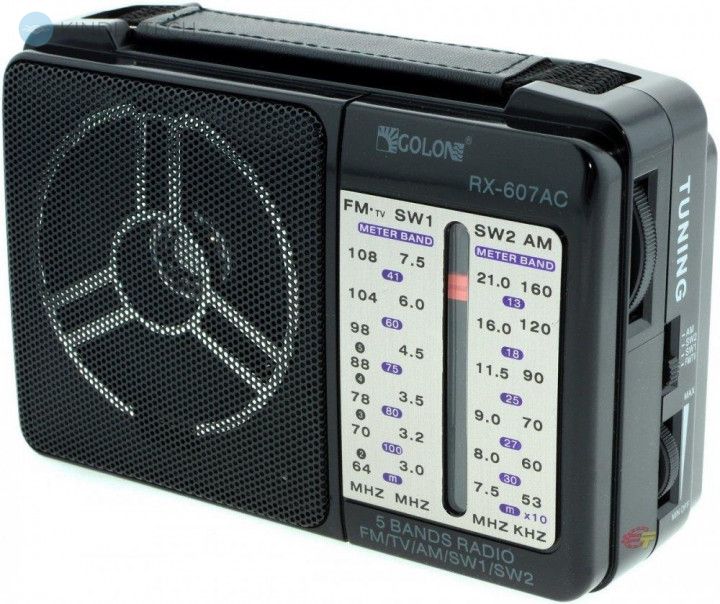 Радіоприймач радіо на батарейках Golon RX-607AC