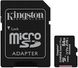 Карта памяти 64GB microSDHC Kingston Canvas Select Plus Class 10 + SD адаптер