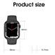 Умные смарт часы Smart Watch IWO W17 Series 7 с большим дисплеем и разговорным динамиком, Белый