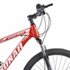 Велосипед гірський з сталевою рамою Konar KS-26"17 передні амортизатори, Червоний