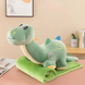 Игрушка-плед Динозаврик 3в1 Игрушка-подушка с пледом (55см), Зеленый