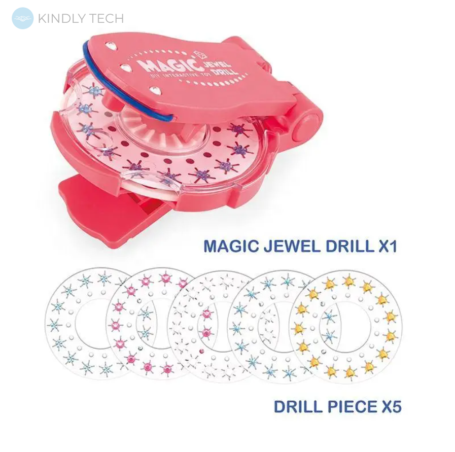 Інтерактивна зачіска для дівчаток Magic Jewel Drill