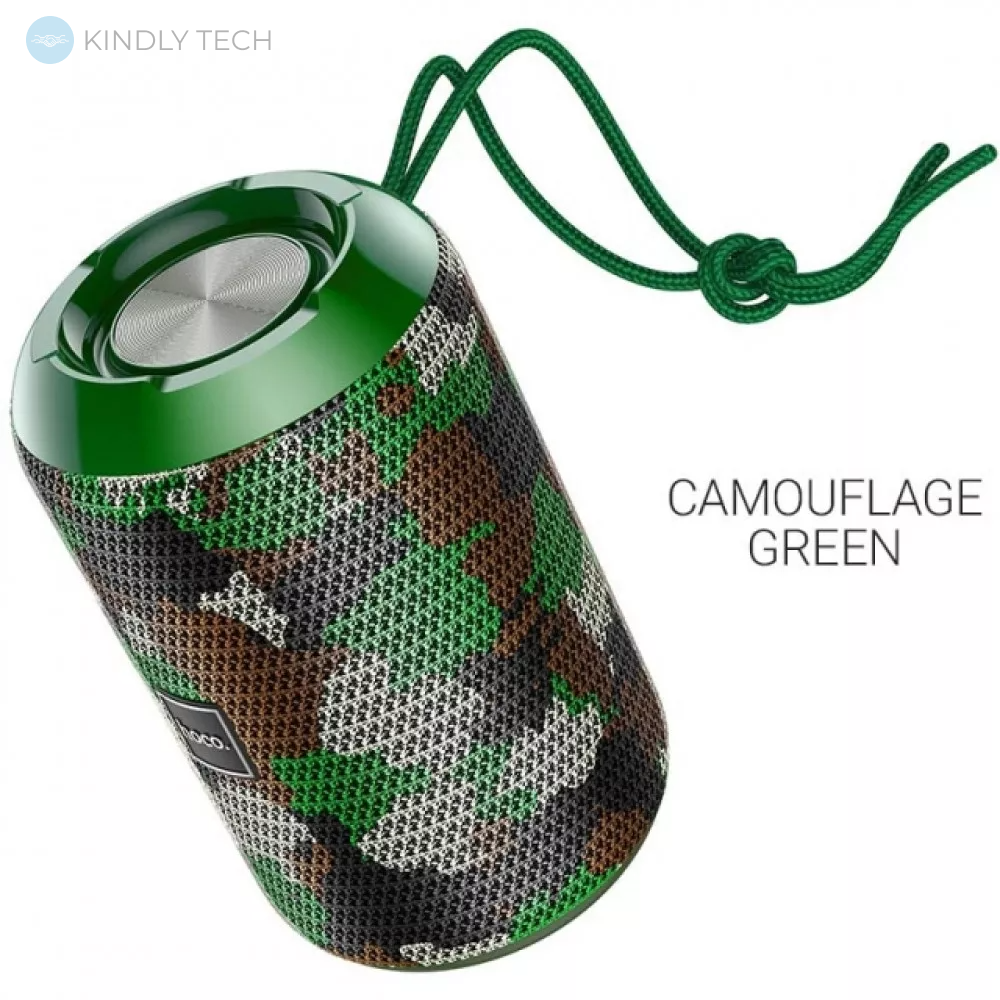 Портативная Bluetooth колонка Hoco HC1 Trendy sound sports — Camouflage Green