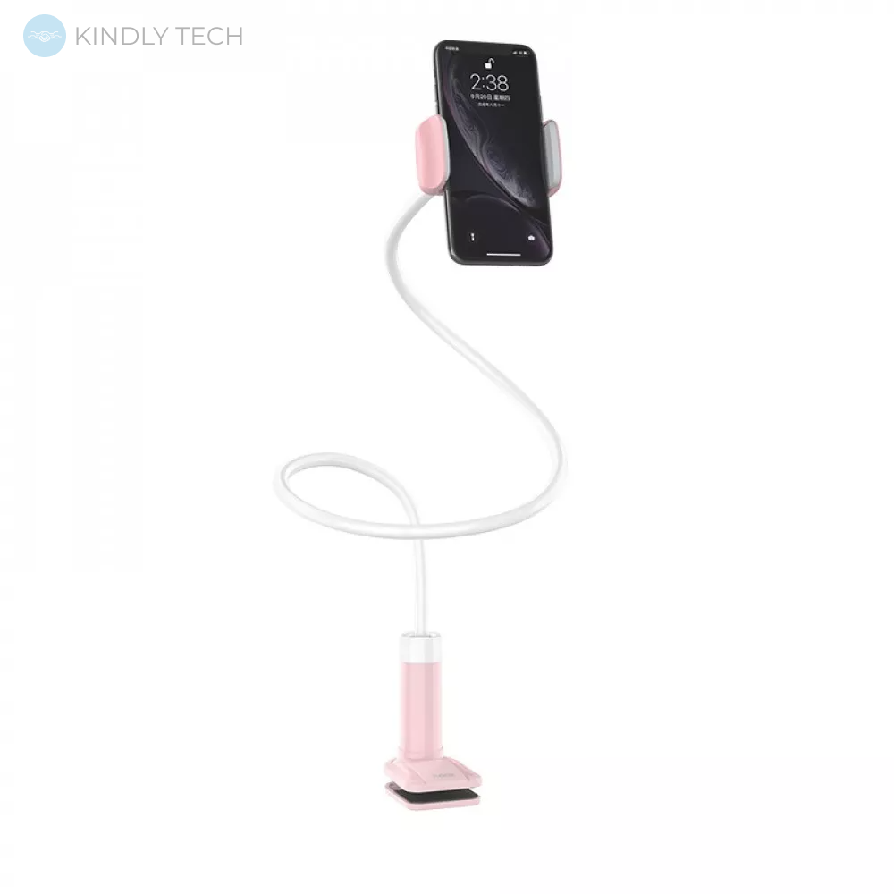 Тримач для телефону Holder — Hoco PH23 pink white